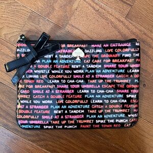 Kate spade cosmetic zipper pouch
